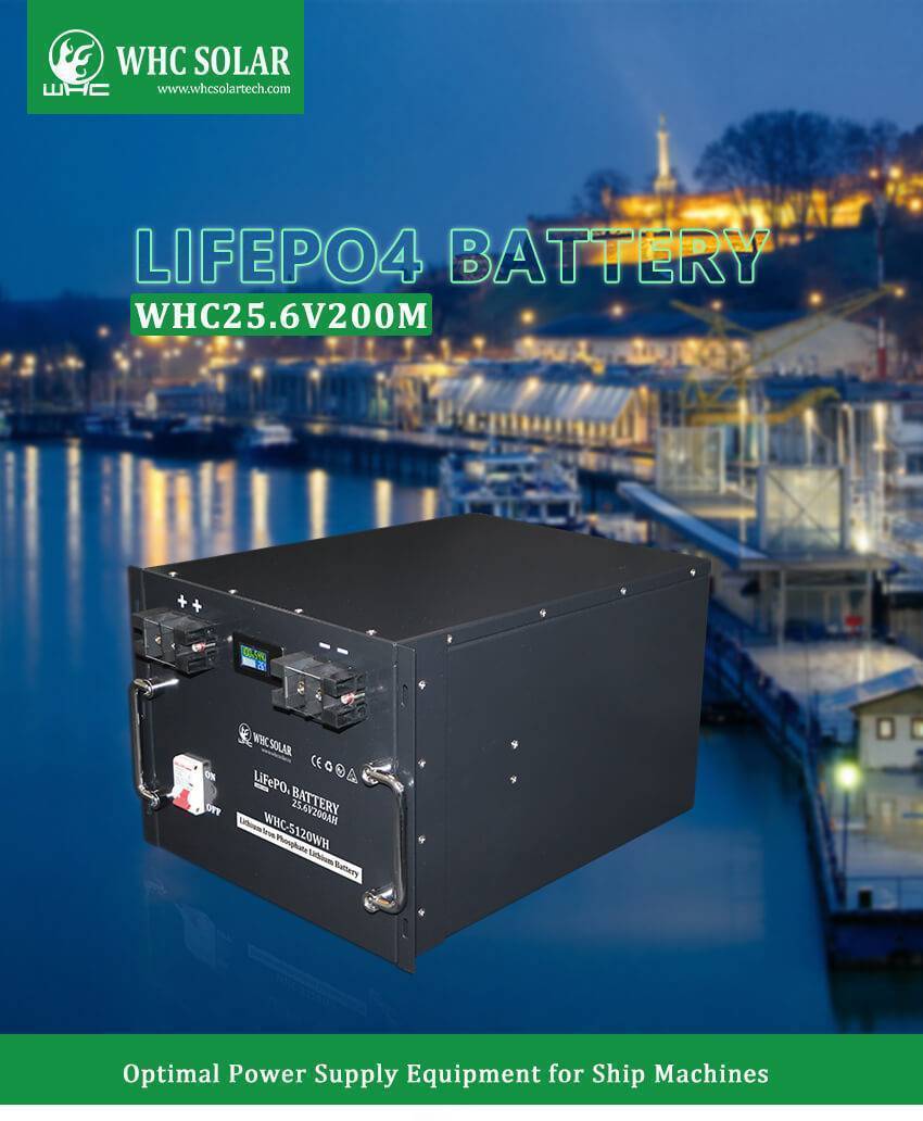WHC25.6V 200M LiFePO4 Battery 1