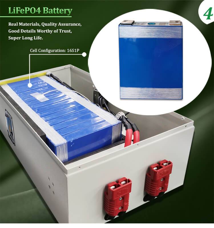 WHC51.2V 100P LiFePO4 Battery 7