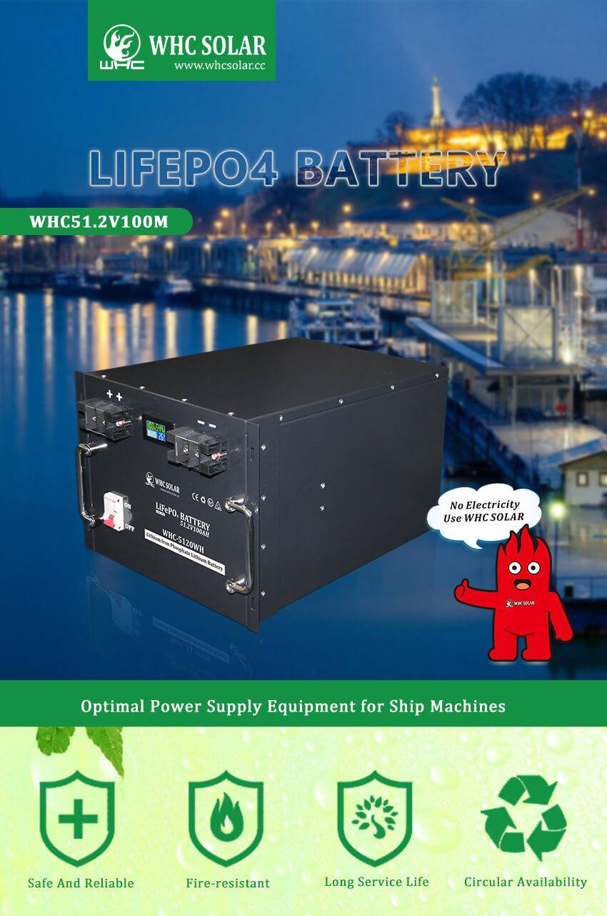 WHC51.2V100M LiFePO4 Battery 1