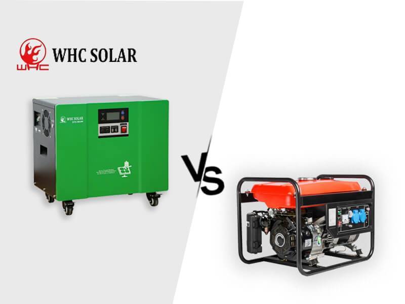 Solar Generators vs. Gas Generators