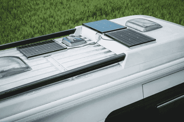 sistema de energía solar para vehículos recreativos