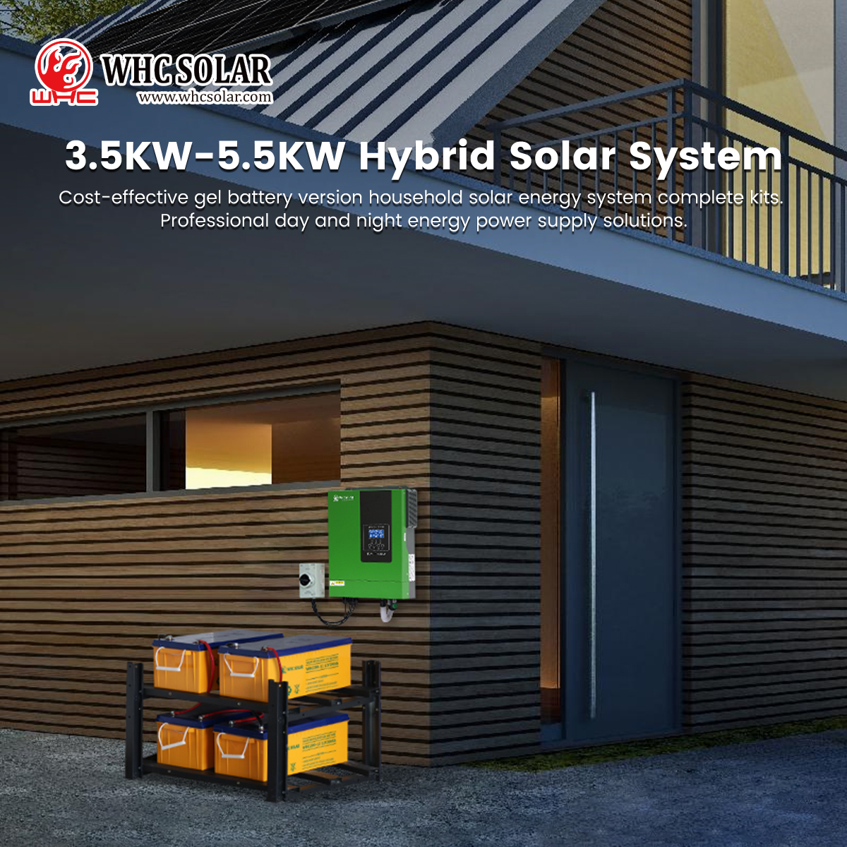 FB ad 5.5KW 800 Système d'énergie solaire 02
