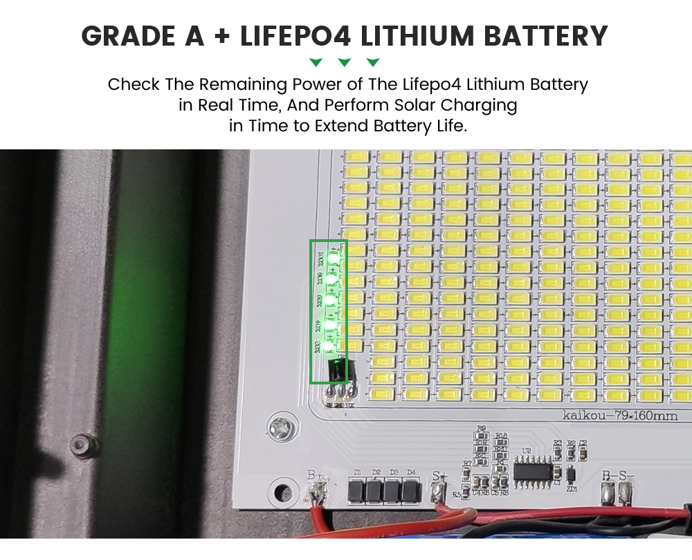 outdoor solar flood light