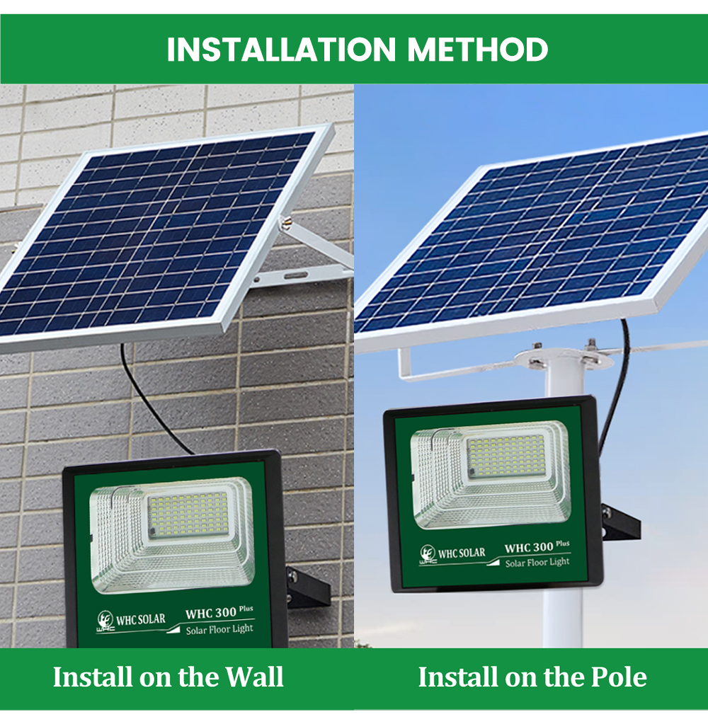 outdoor solar flood light