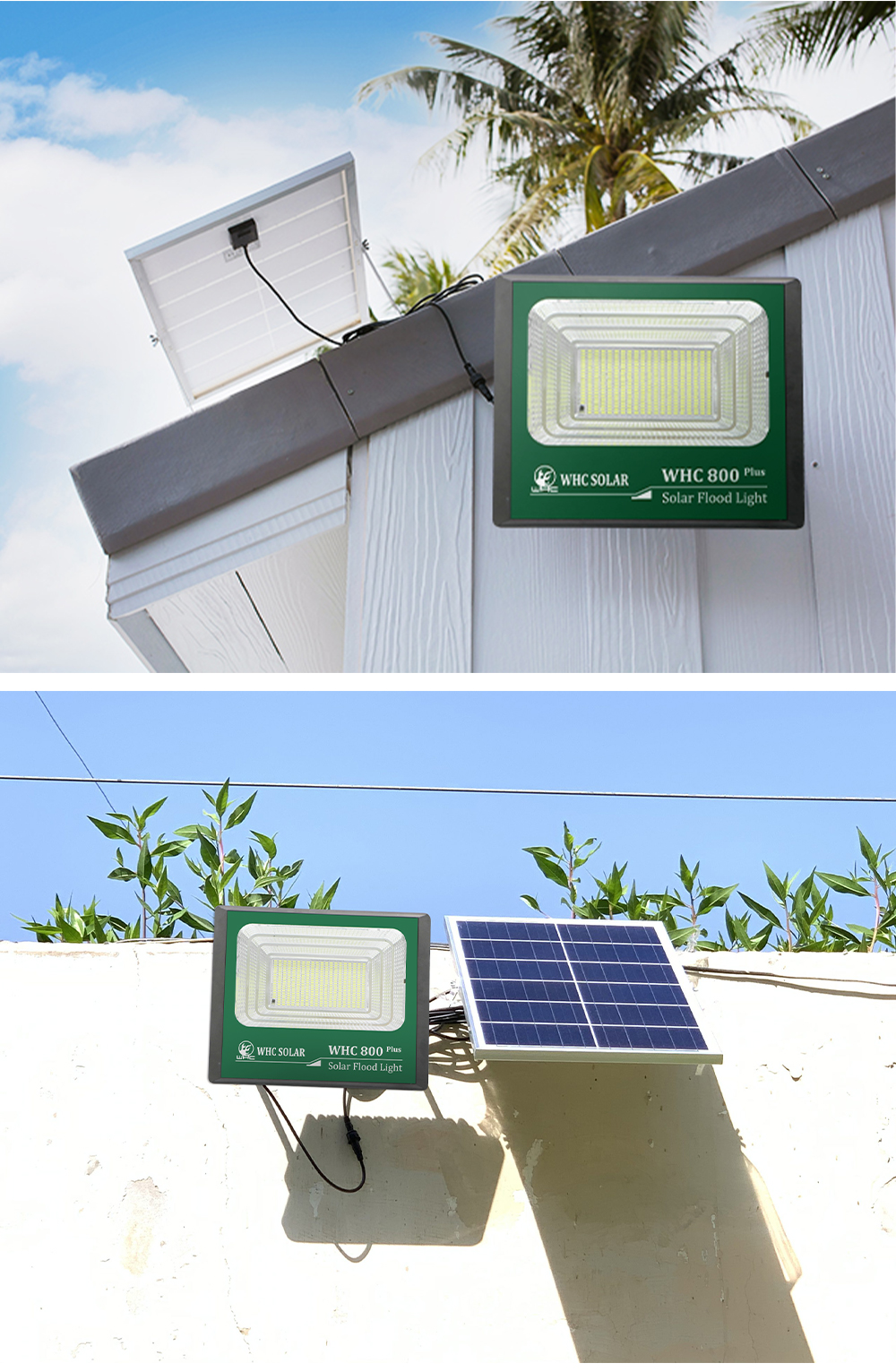 outdoor solar flood light