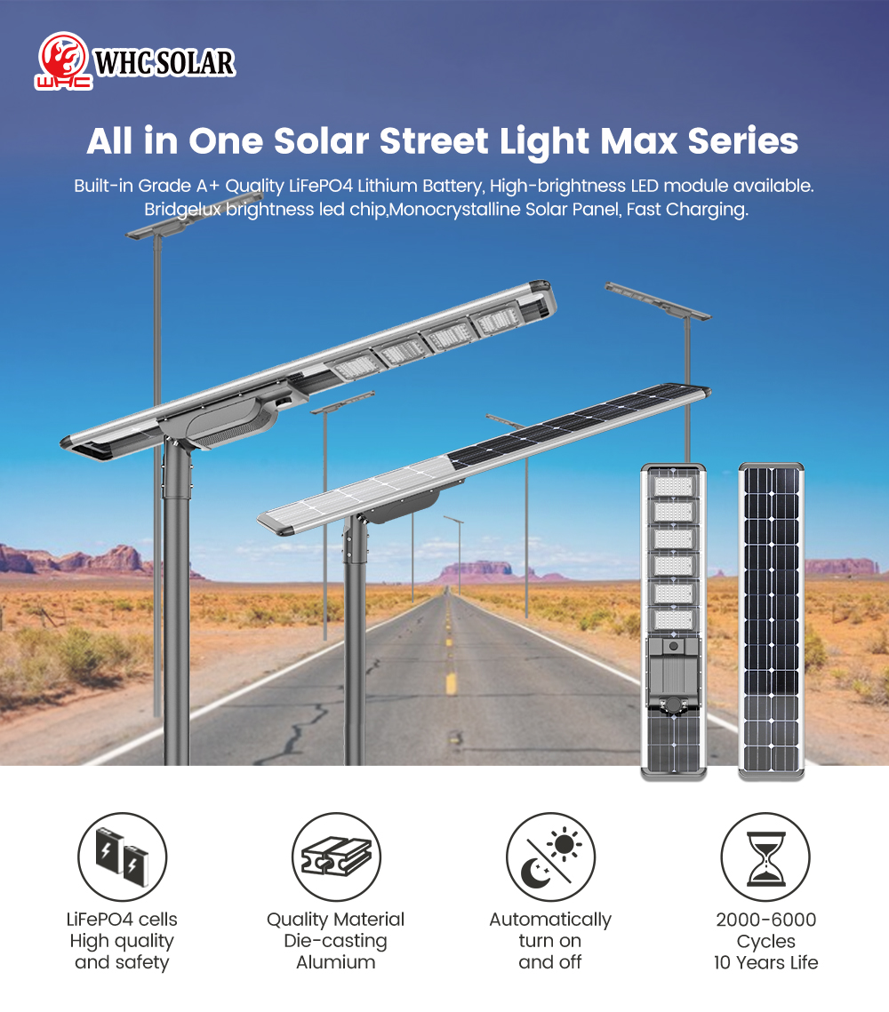 all in one solar street light