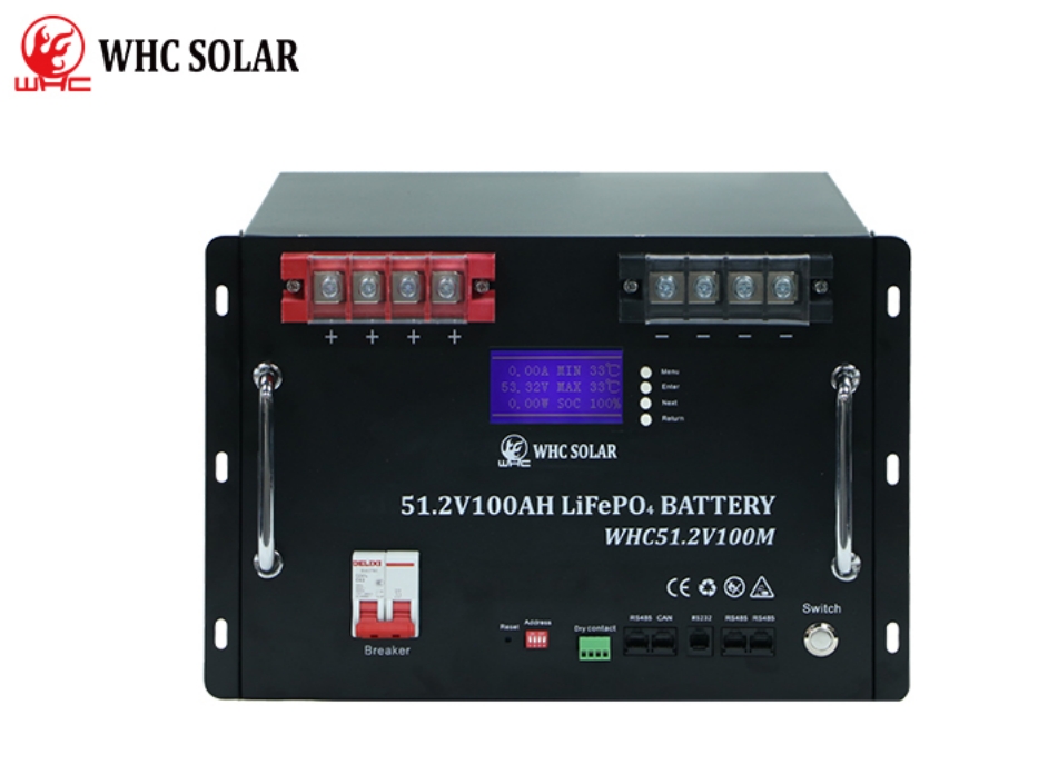 batterie au lithium montée en rack