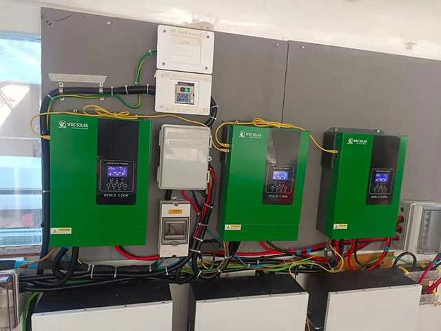 WHC15KW 15360WH نظام LiFePO4 الشمسي في السنغال 1