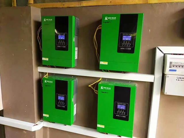 WHC20KW 4PCS 5120WH Sistema solar LiFePO4 en Kenia