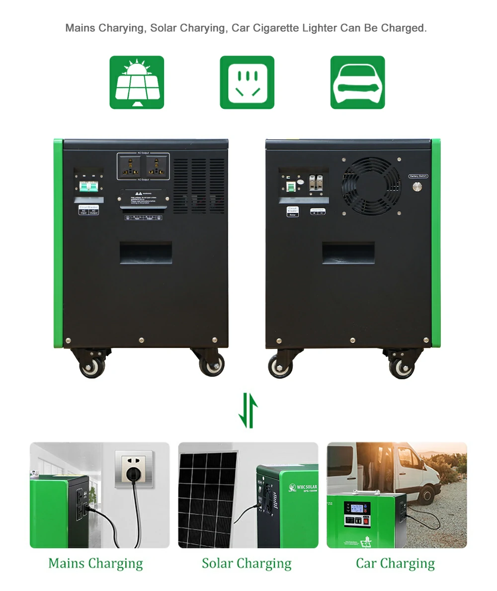 patriots.com solar generator Grid Doctor 300 Portable Electric Solar Generator System