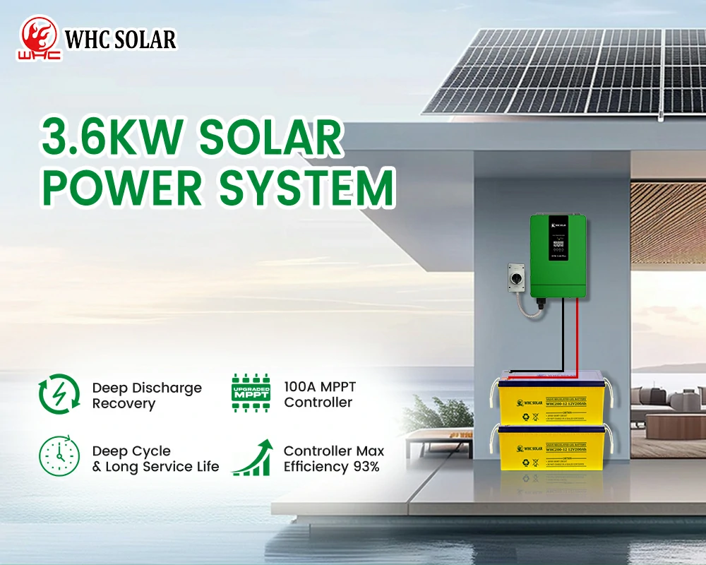 3.6KW solar system