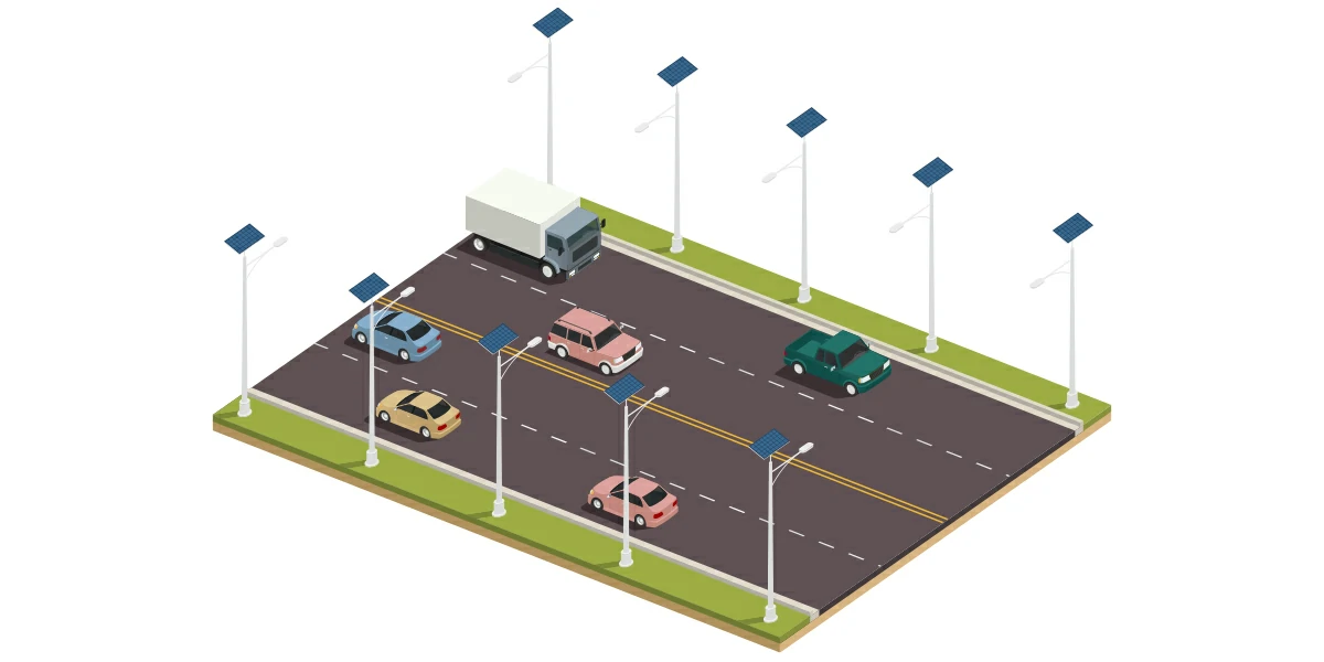 solar led street light