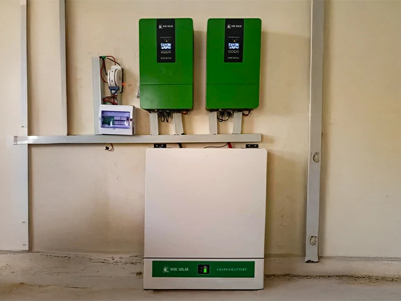 10Sistema solar híbrido de 15kWh de 15kWh