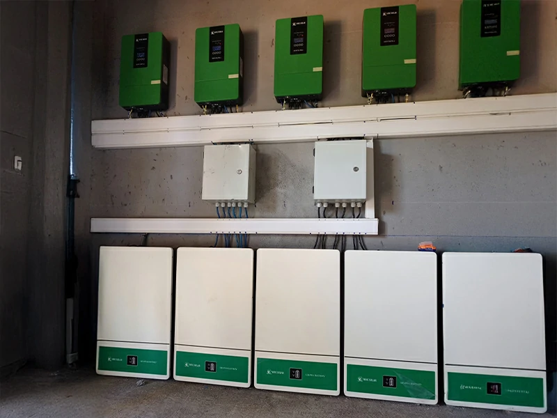 25kw 50kwh hybrid solar system