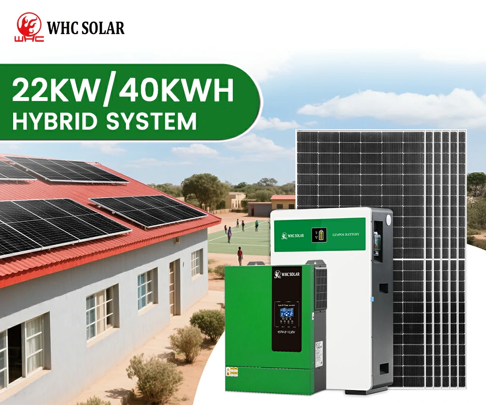 22KW 40KWH Solar Power System 01