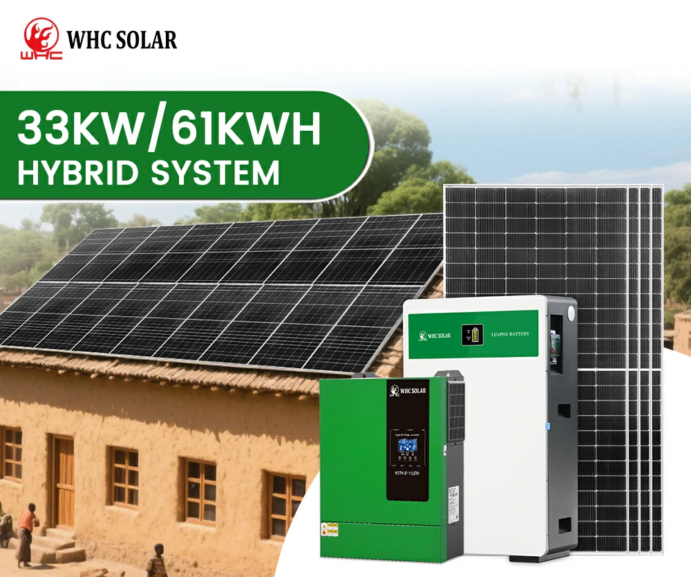 WHC 33KW Li 61KWH Solar Power System 01