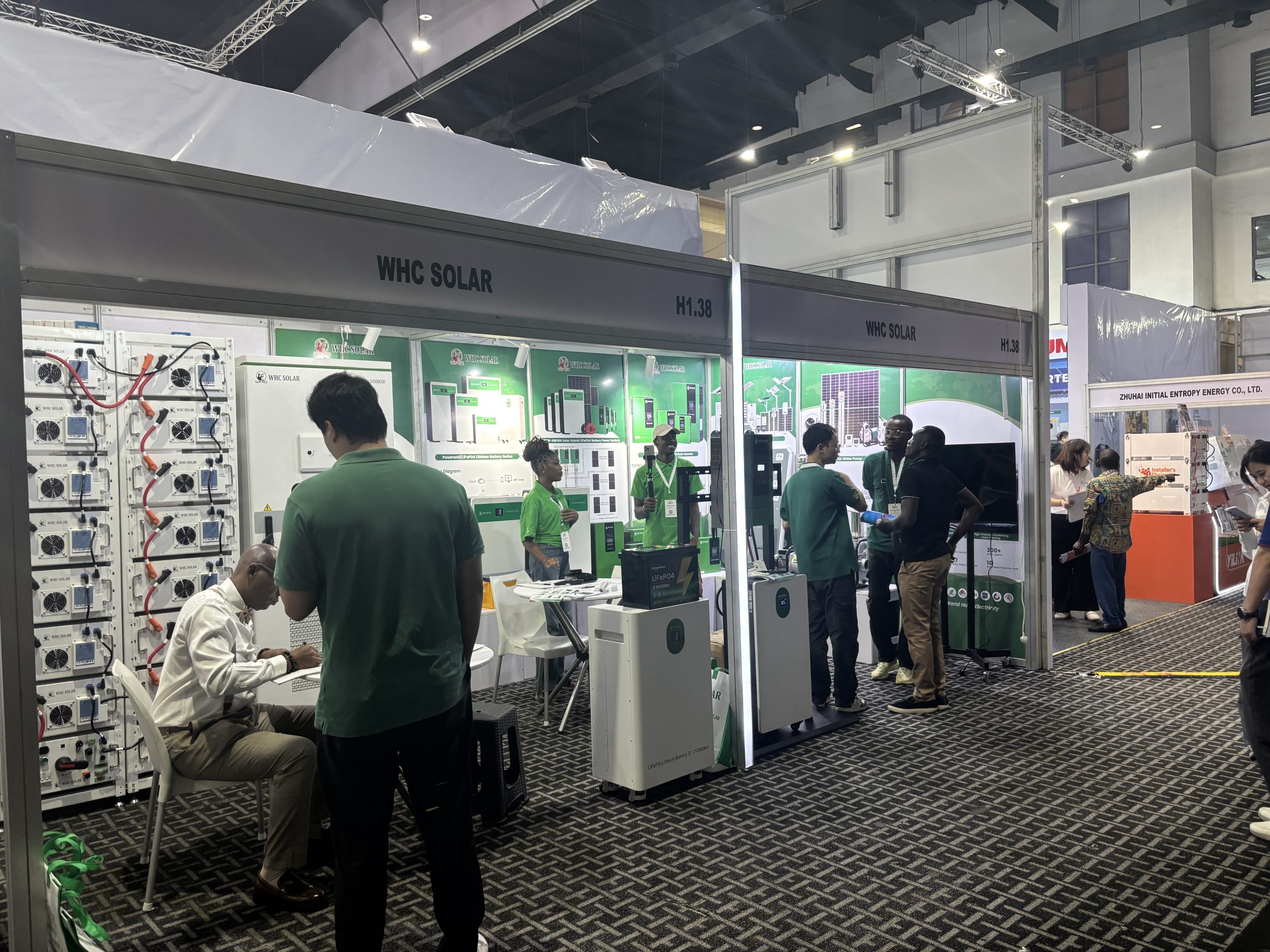 WHC SOLAR at Solar & Storage Live Nigeria 2026