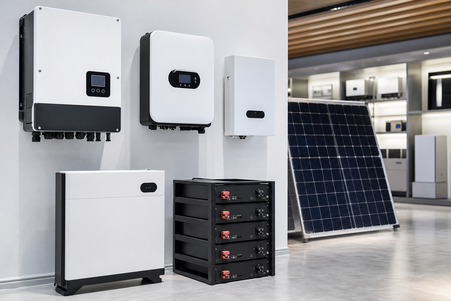 hybrid solar inverter for hotel solar battery backup system