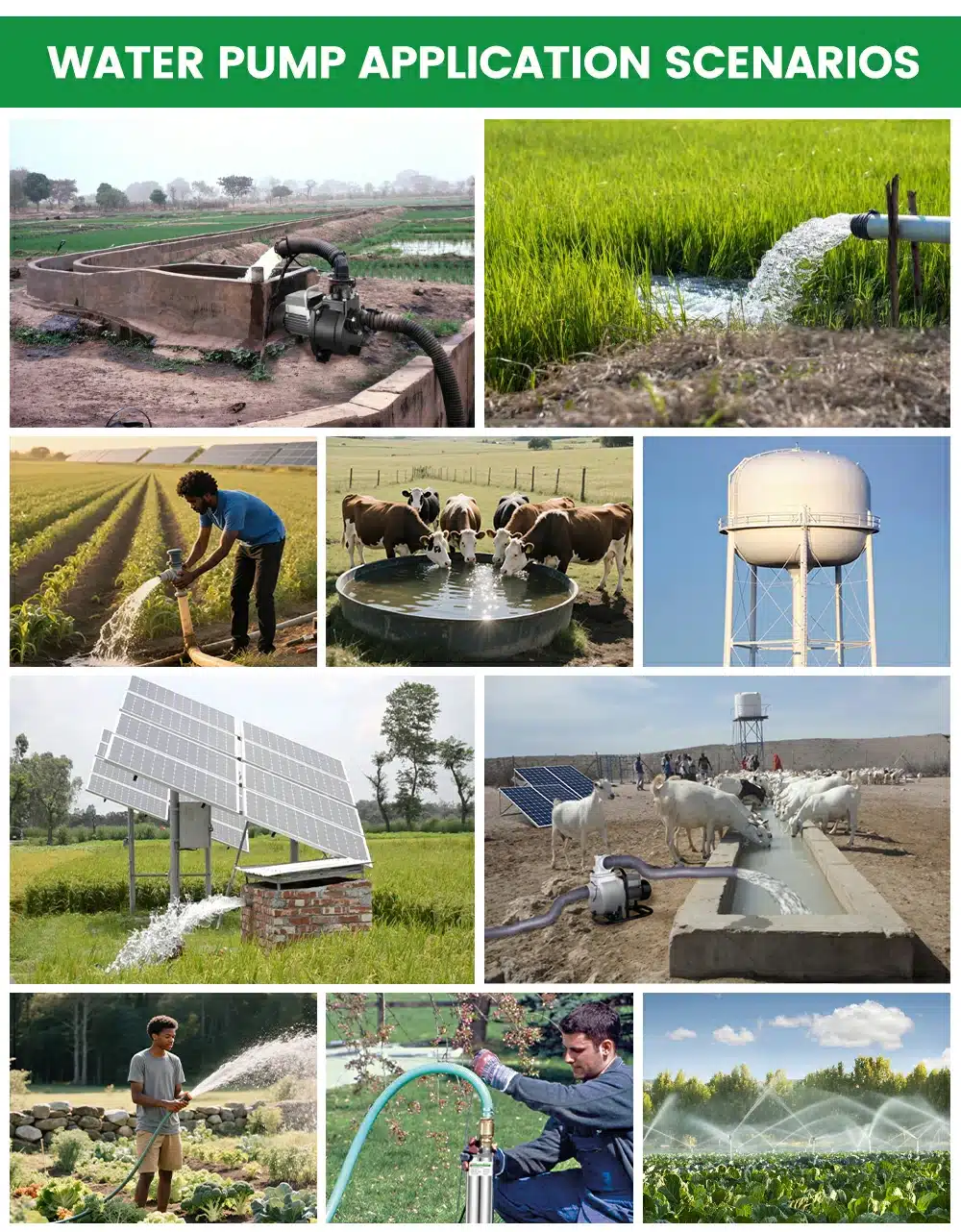 Solar Pump Water Storage and Irrigation Applications Solar pump water storage and irrigation application references